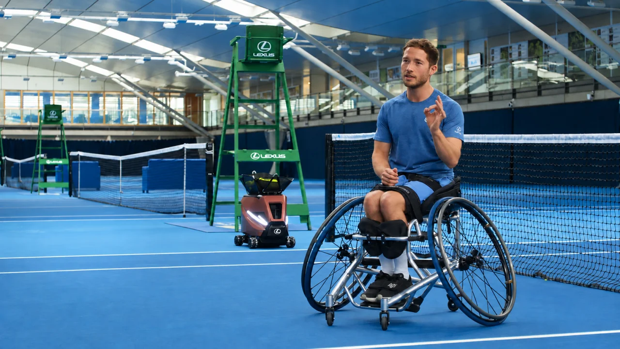 Lexus Signature Shot film featuring Alfie Hewett