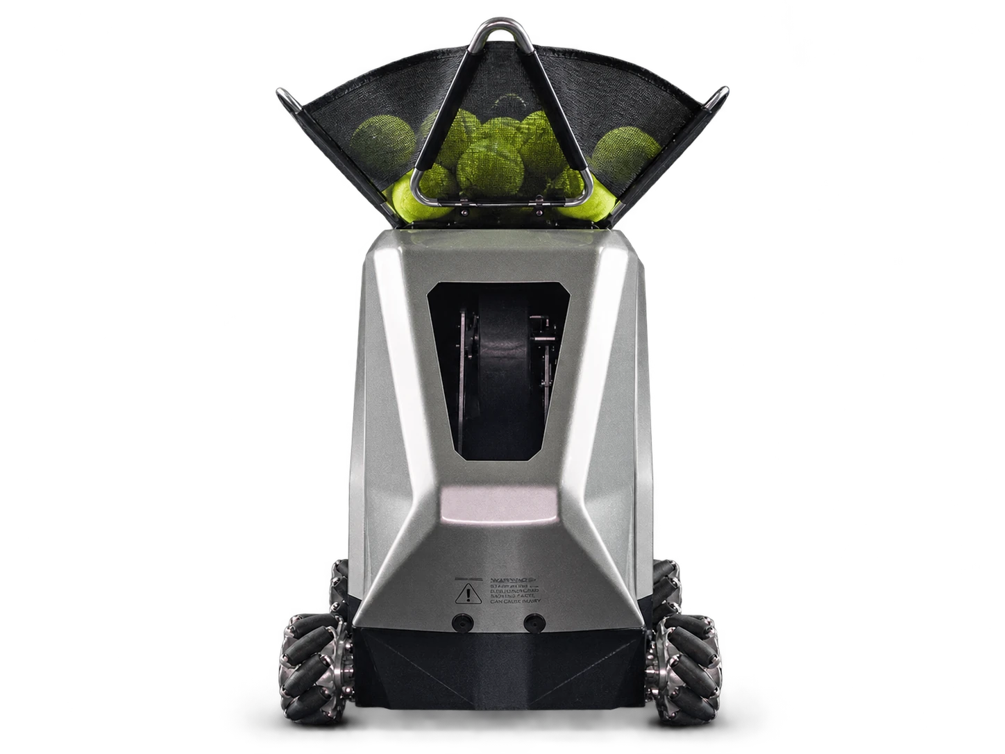 Sportbot padel ball machine, front view