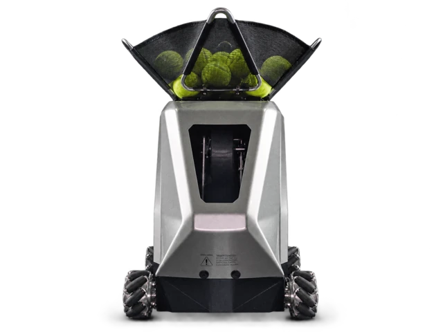 Sportbot padel ball machine, front view